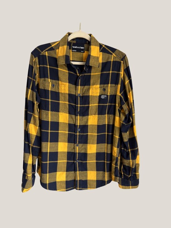 Ecko Unlimited Other - Vintage 2000s Ecko Unltd Buffalo Plaid Flannel Grunge Skater Long Sleeve S